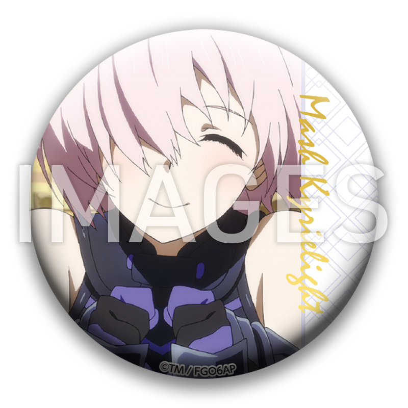 劇場版 Fate/Grand Order -神聖円卓領域キャメロット- 76mm缶バッジ 全8種