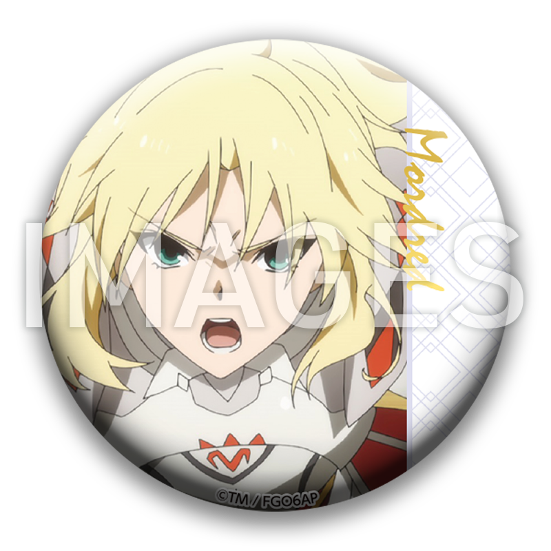 劇場版 Fate/Grand Order -神聖円卓領域キャメロット- 76mm缶バッジ 全8種