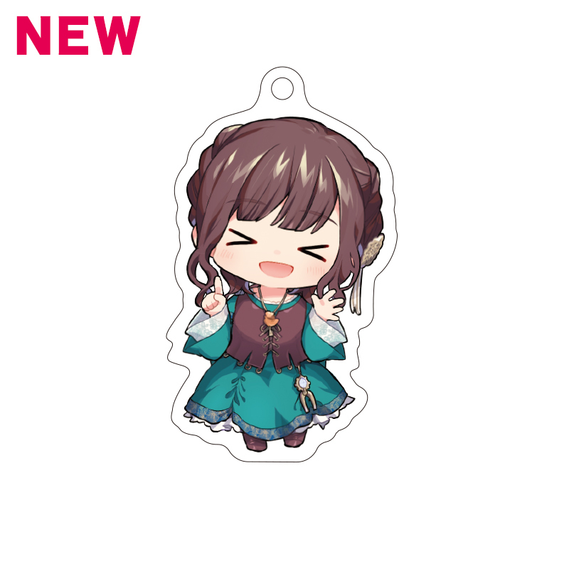 【霜月はるか】ちびキャラしもつきん アクリルキーホルダー(15っすver.)
