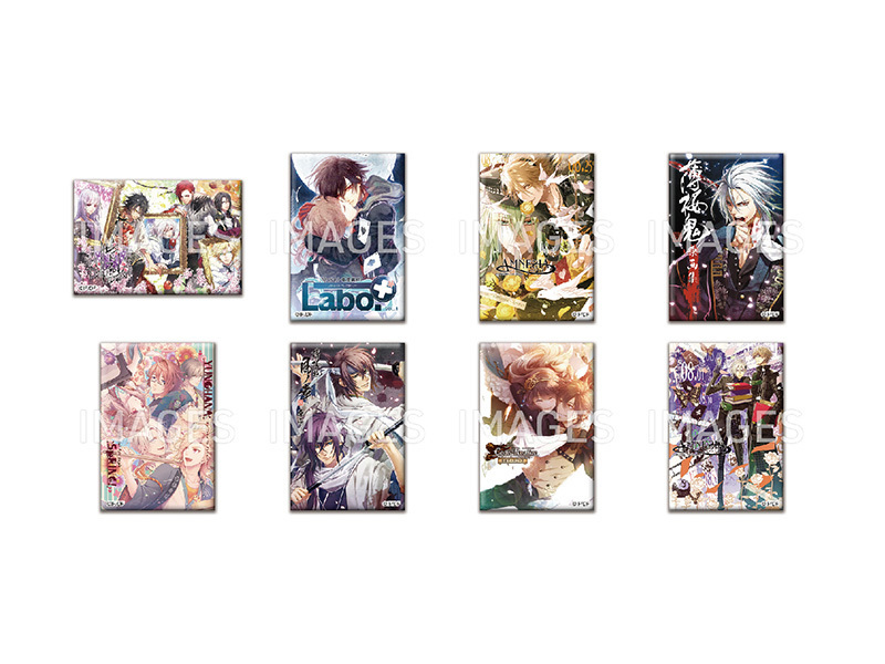【受注生産】【2022年1月末頃発送】オトメイト 書影缶バッジ 2021 autumn(全8種)