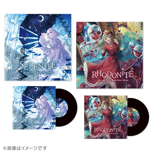 CD【中恵光城】SELENiTE u0026 RHODONiTE -Mitsuki Nakae Works Best Album- ティームストア限定セット