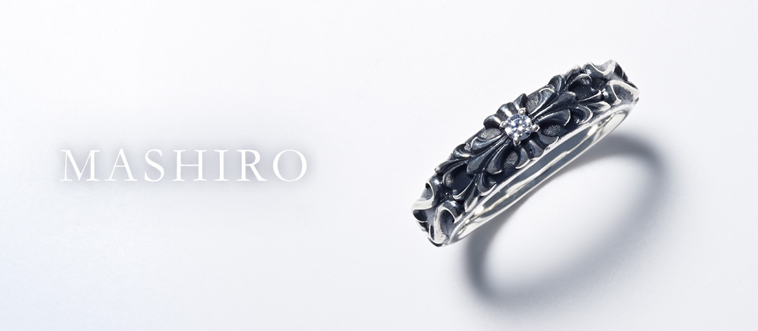 【受注生産】【2022年5月15日以降発送】【+m】シリーズ For.Jewels / For.Colors Silver Ring　For.Colors / From.MASHIRO