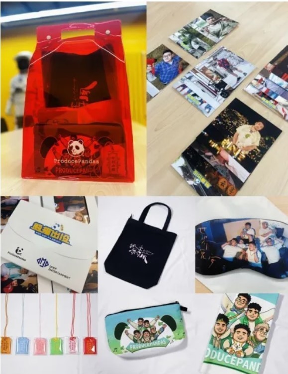 熊猫堂ProducePandas 「Produce Pandas "BOOM RED" Gift Pack」 輸入グッズセット