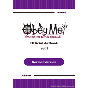【2023/12/13発売】【通常版】Obey Me! Official Artbook　Vol.1