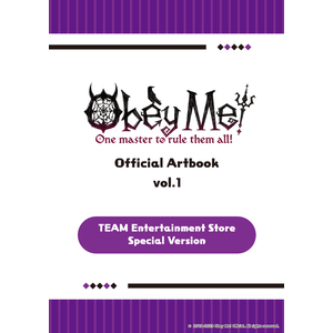 【2023/12/13発売】【ティームストア特装版】Obey Me! Official Artbook　Vol.1