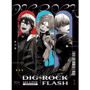 DIG-ROCK トレーディングラバーバンド&アクリルカードセット -FLASH