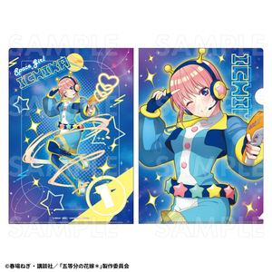 【2025年3月発売】五等分の花嫁＊　クリアファイル Space Girl（全6種）