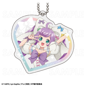【2025年3月下旬発売】プリパラ　トレーディングアクリルキーホルダー　さんくす♡ハッピーリボンコーデ（全6種）