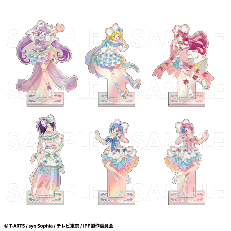 【2025年3月下旬発売】プリパラ　オーロラアクリルスタンド　さんくす♡ハッピーリボンコーデ（全6種）