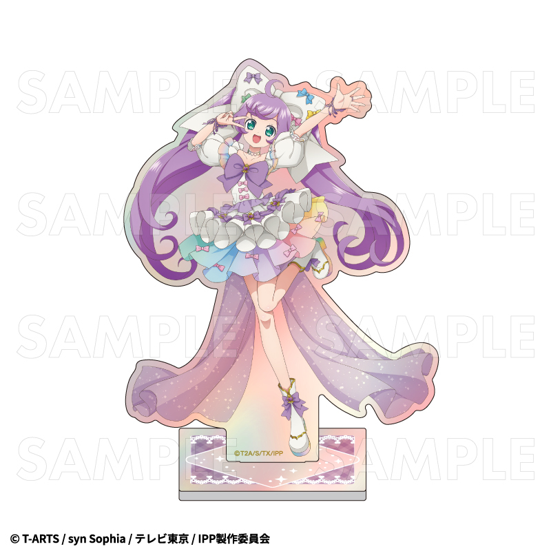 【2025年3月下旬発売】プリパラ　オーロラアクリルスタンド　さんくす♡ハッピーリボンコーデ（全6種）