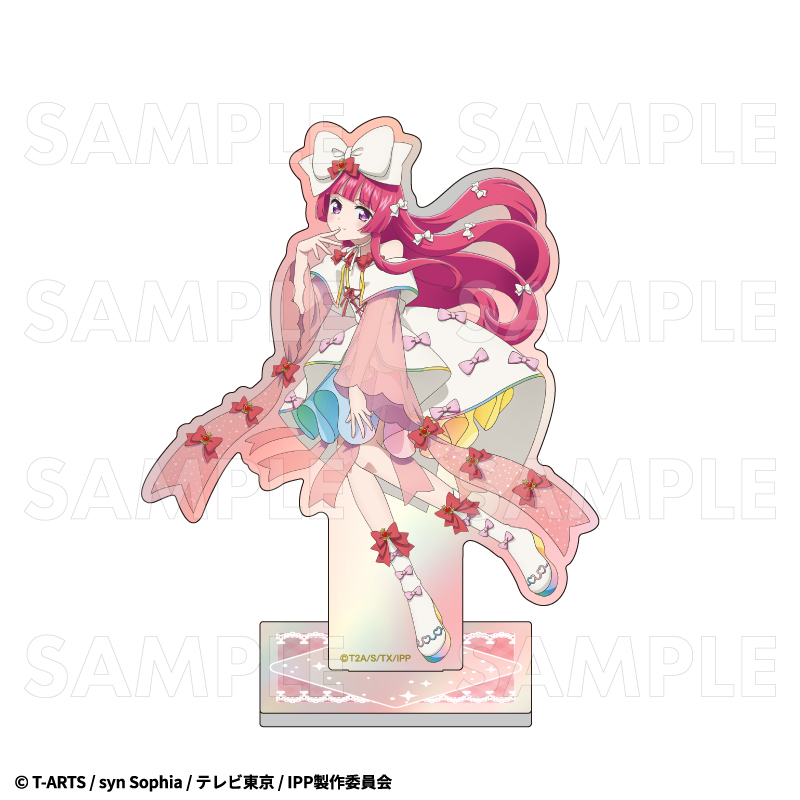 【2025年3月下旬発売】プリパラ　オーロラアクリルスタンド　さんくす♡ハッピーリボンコーデ（全6種）