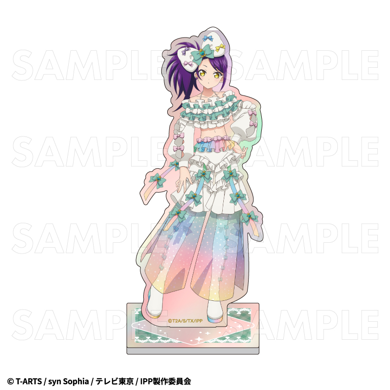 【2025年3月下旬発売】プリパラ　オーロラアクリルスタンド　さんくす♡ハッピーリボンコーデ（全6種）