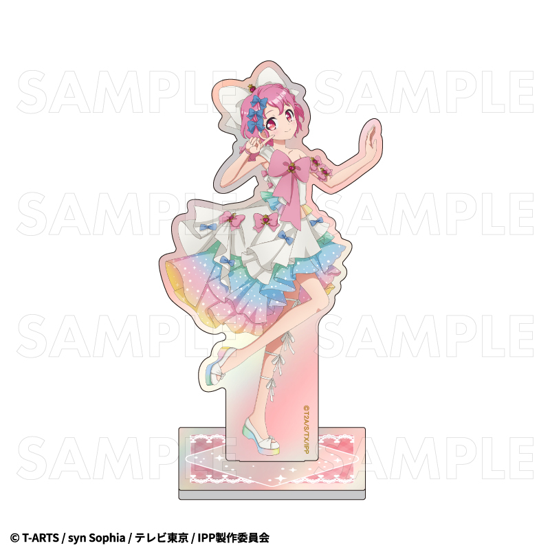 【2025年3月下旬発売】プリパラ　オーロラアクリルスタンド　さんくす♡ハッピーリボンコーデ（全6種）