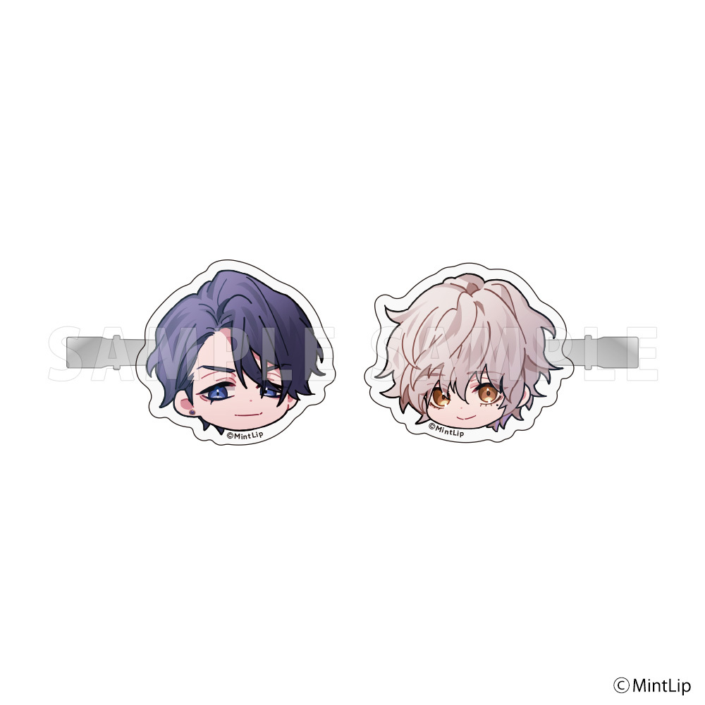 ハンサムロンダリング ミニキャラヘアクリップ 全8種 | ハンサムロンダ