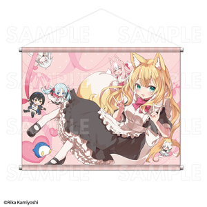 A3タペストリー／神吉李花ポップアップショップ　ふわみみマーケット（全1種）
