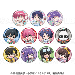 【2025年8月下旬発売】TVアニメ「らんま1/2」　ちゃぽんっ！ トレーディング　缶バッジ　フルーツフレーバー（全11種）