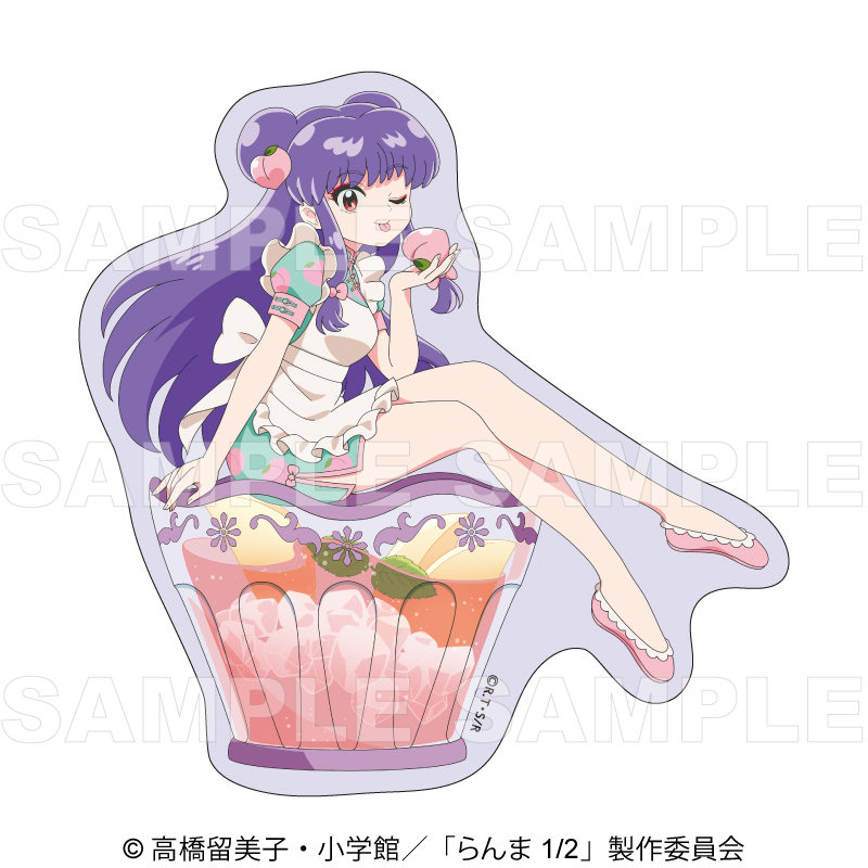 【2025年8月下旬発売】TVアニメ「らんま1/2」 ちゃぽんっ! トレーディング ステッカー フルーツフレーバー(全11種)