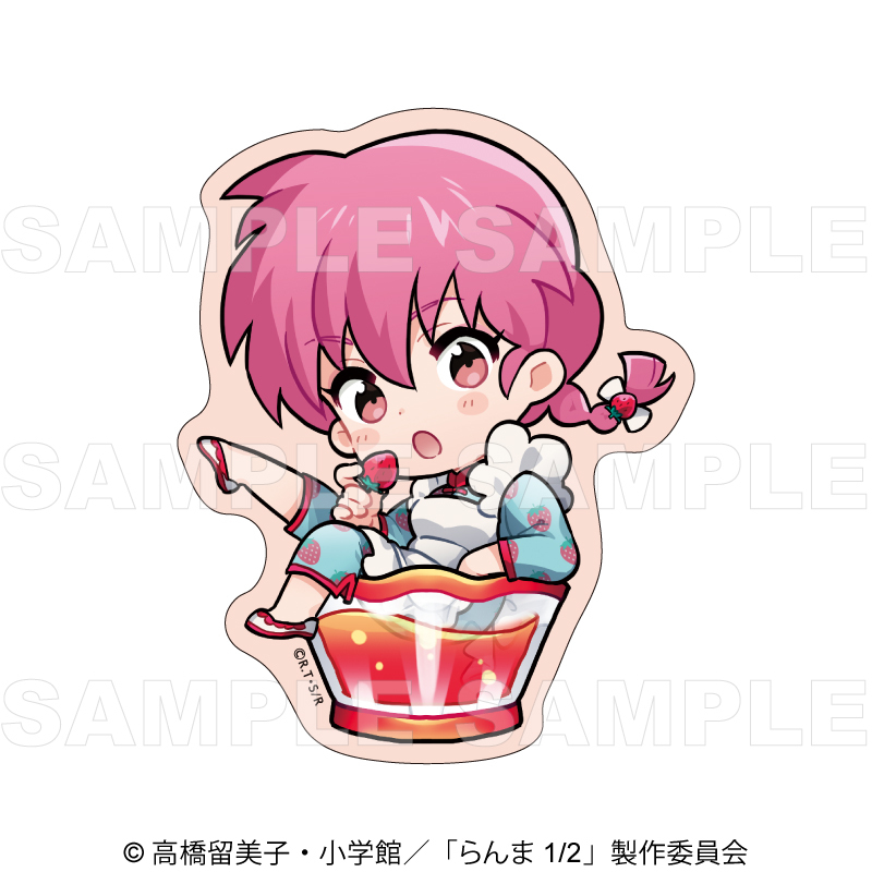 【2025年8月下旬発売】TVアニメ「らんま1/2」 ちゃぽんっ! トレーディング ステッカー フルーツフレーバー(全11種)