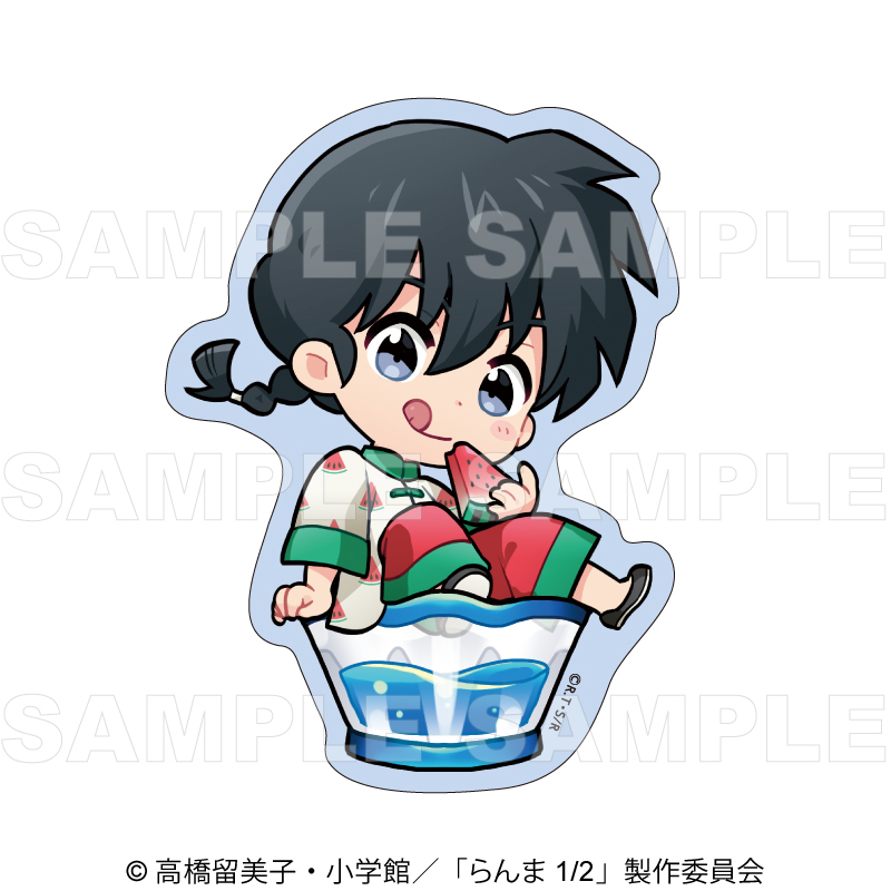【2025年8月下旬発売】TVアニメ「らんま1/2」 ちゃぽんっ! トレーディング ステッカー フルーツフレーバー(全11種)