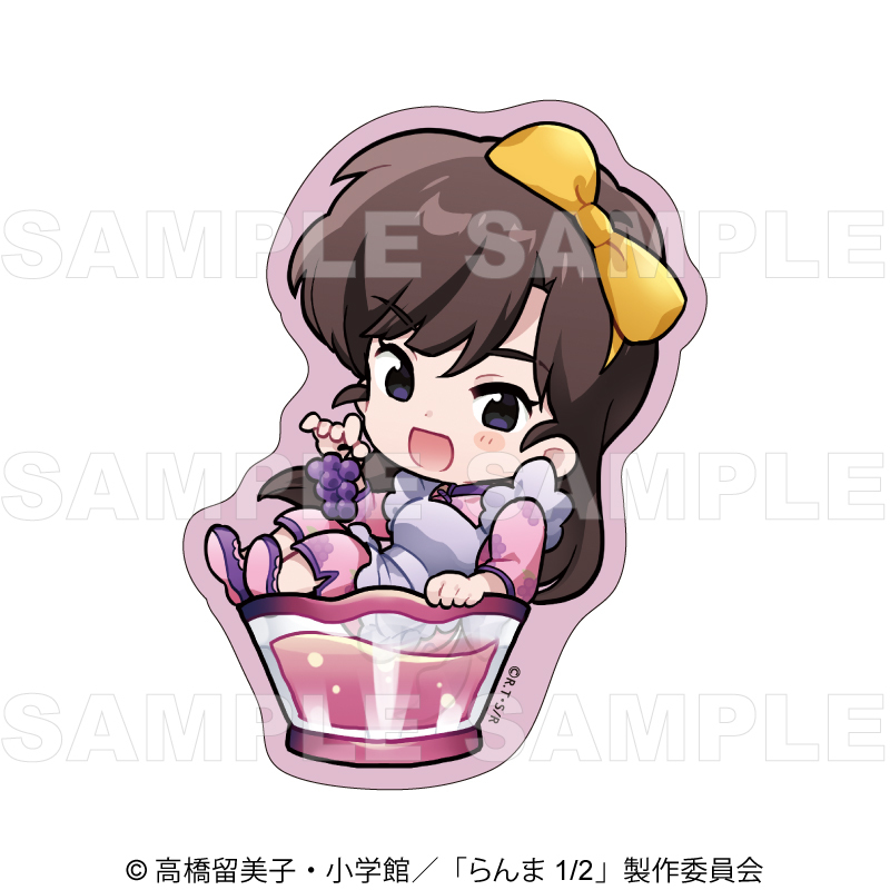 【2025年8月下旬発売】TVアニメ「らんま1/2」 ちゃぽんっ! トレーディング ステッカー フルーツフレーバー(全11種)