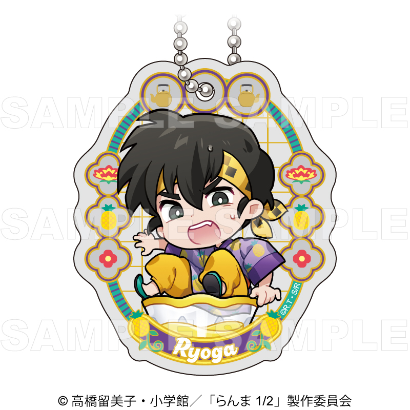 【2025年8月下旬発売】TVアニメ「らんま1/2」 ちゃぽんっ! トレーディング ちびキャラアクリルキーホルダー フルーツフレーバー(全8種)