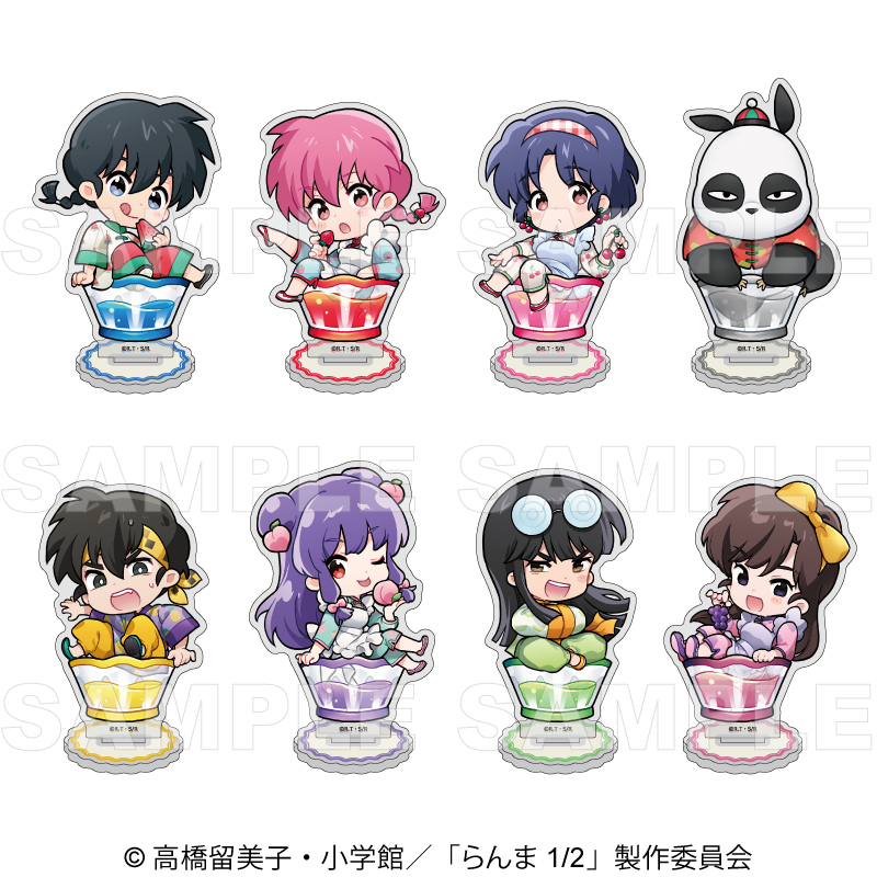 【2025年8月下旬発売】TVアニメ「らんま1/2」 ちゃぽんっ! ちびキャラアクリルスタンド フルーツフレーバー(全8種)