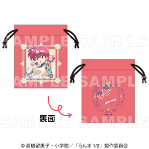 【2025年8月下旬発売】TVアニメ「らんま1/2」　ちゃぽんっ！ ミニ巾着ポーチ　フルーツフレーバー（全3種）