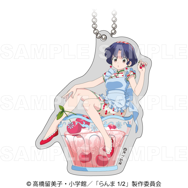 【2025年8月下旬発売】TVアニメ「らんま1/2」 ちゃぽんっ! アクリルキーホルダー フルーツフレーバー(全3種)