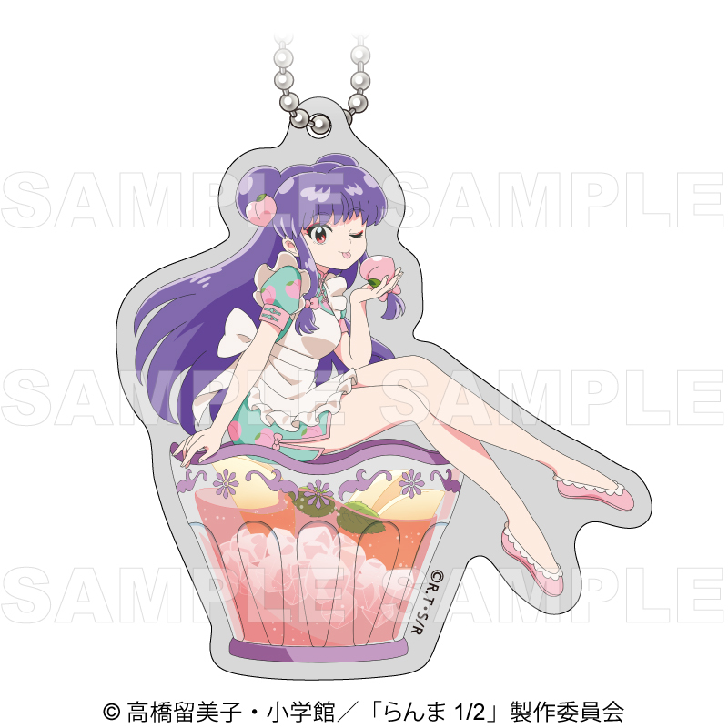 【2025年8月下旬発売】TVアニメ「らんま1/2」 ちゃぽんっ! アクリルキーホルダー フルーツフレーバー(全3種)
