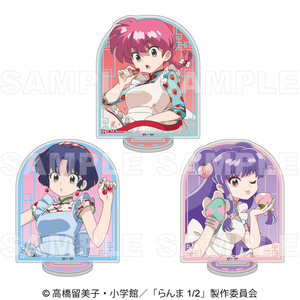 【2025年8月下旬発売】TVアニメ「らんま1/2」　ちゃぽんっ！ デザインアクリルスタンド　フルーツフレーバー（全3種）