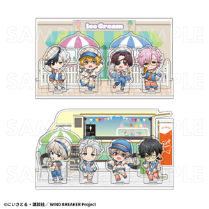 【2025年7月下旬発売】TVアニメ「WIND BREAKER」　アクリルジオラマ　チェックセーラー（全2種）
