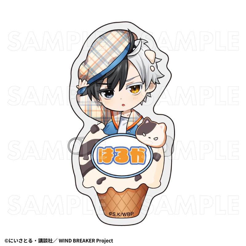 【2025年7月下旬発売】TVアニメ「WIND BREAKER」 トレーディングお名前バッジ チェックセーラー(全8種)