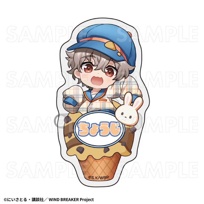 【2025年7月下旬発売】TVアニメ「WIND BREAKER」 トレーディングお名前バッジ チェックセーラー(全8種)