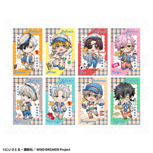 【2025年7月下旬発売】TVアニメ「WIND BREAKER」　トレーディングミニブロマイド　チェックセーラー（全8種）