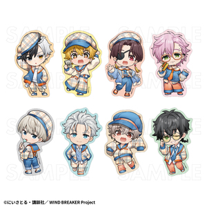 【2025年7月下旬発売】TVアニメ「WIND BREAKER」　ステッカー　チェックセーラー（全8種）