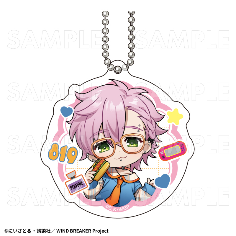 【2025年7月下旬発売】TVアニメ「WIND BREAKER」 アクリルキーホルダー チェックセーラー(全8種)