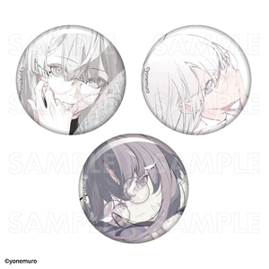 缶バッジ／米室画集発売記念 ポップアップストア（全3種）