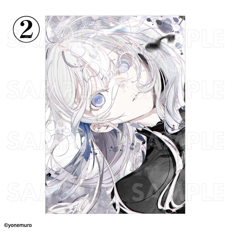 特殊印刷B4ポスター/米室画集発売記念 ポップアップストア(全5種)