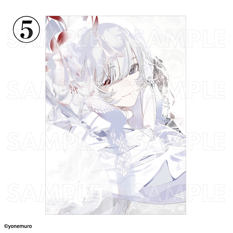 特殊印刷B4ポスター/米室画集発売記念 ポップアップストア(全5種)