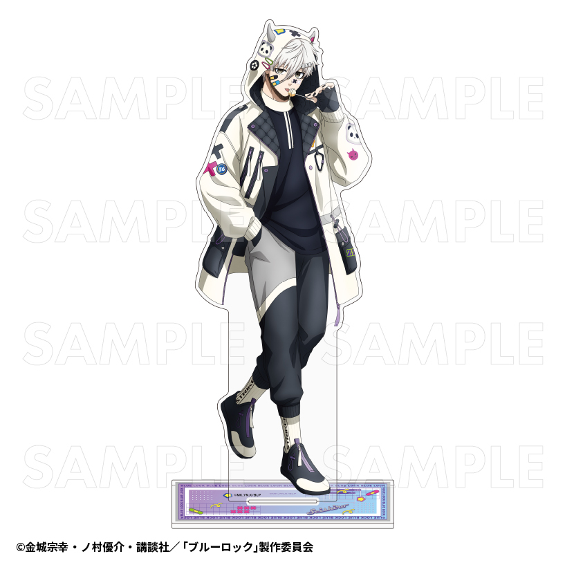 【2025年8月下旬発売】TVアニメ『ブルーロック』 特大アクリルスタンド でびデコパーカー(全8種)