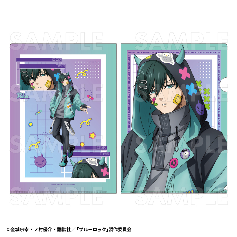 【2025年8月下旬発売】TVアニメ『ブルーロック』 クリアファイル でびデコパーカー(全8種)
