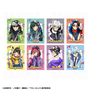 【2025年8月下旬発売】TVアニメ『ブルーロック』　トレーディングブロマイド　でびデコパーカー（全16種）