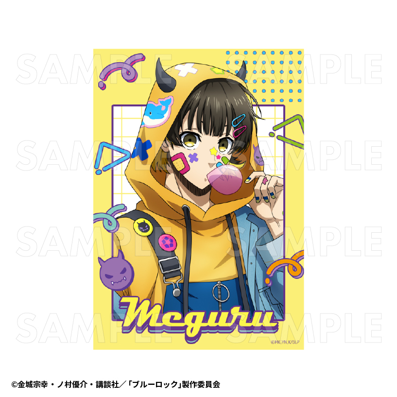 【2025年8月下旬発売】TVアニメ『ブルーロック』 トレーディングブロマイド でびデコパーカー(全16種)