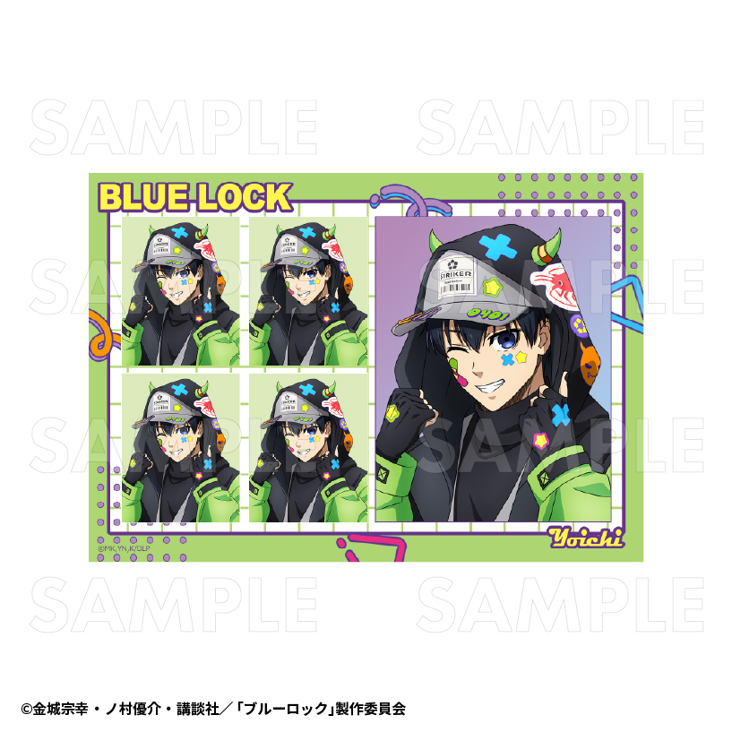 【2025年8月下旬発売】TVアニメ『ブルーロック』 トレーディングブロマイド でびデコパーカー(全16種)