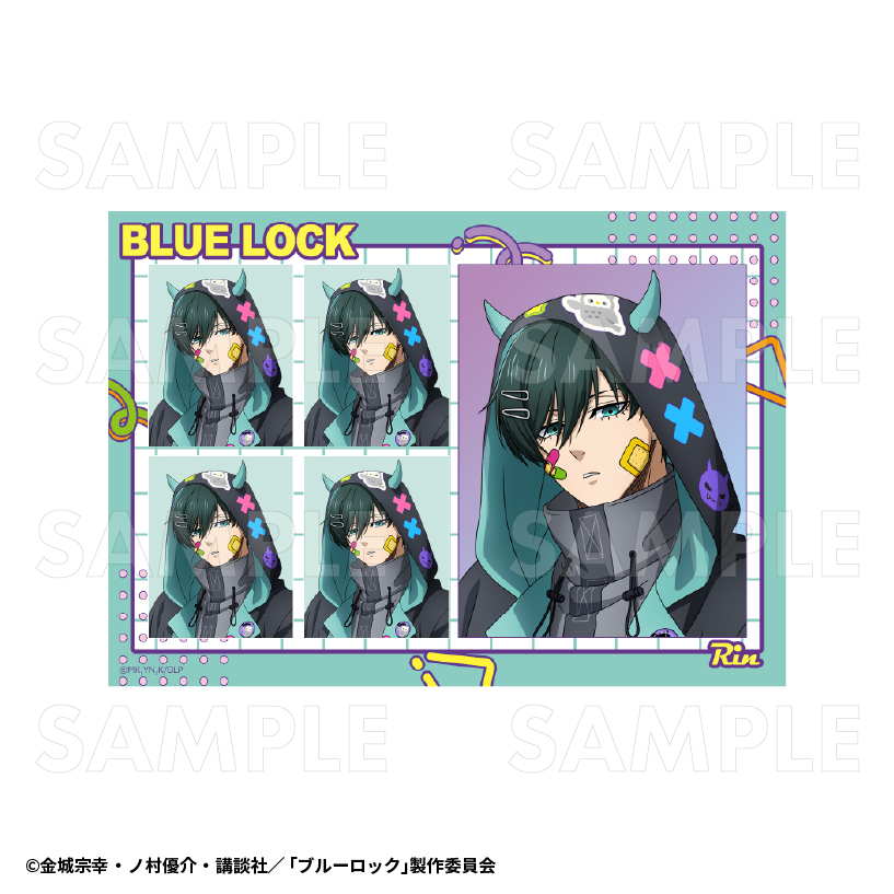 【2025年8月下旬発売】TVアニメ『ブルーロック』 トレーディングブロマイド でびデコパーカー(全16種)