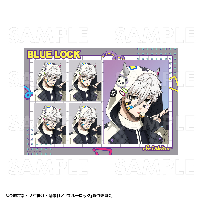 【2025年8月下旬発売】TVアニメ『ブルーロック』 トレーディングブロマイド でびデコパーカー(全16種)