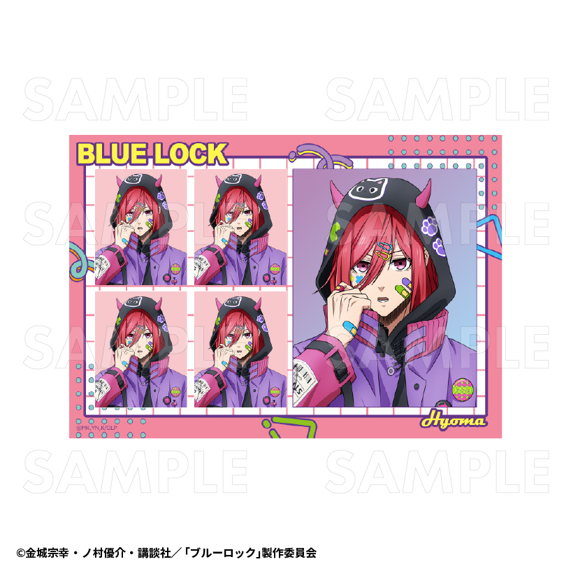 【2025年8月下旬発売】TVアニメ『ブルーロック』 トレーディングブロマイド でびデコパーカー(全16種)