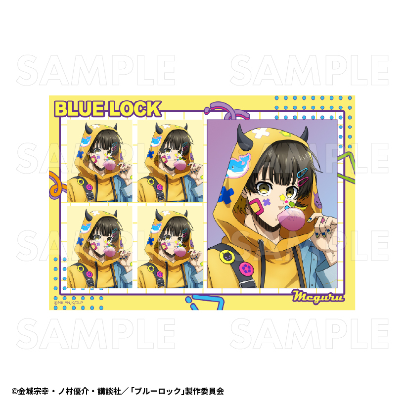 【2025年8月下旬発売】TVアニメ『ブルーロック』 トレーディングブロマイド でびデコパーカー(全16種)