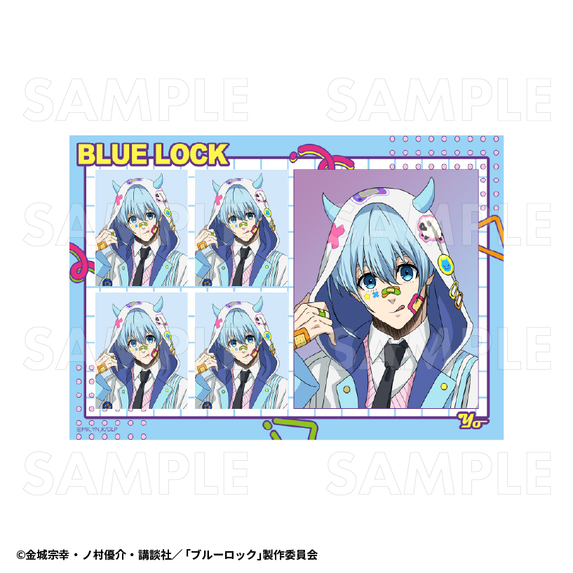 【2025年8月下旬発売】TVアニメ『ブルーロック』 トレーディングブロマイド でびデコパーカー(全16種)