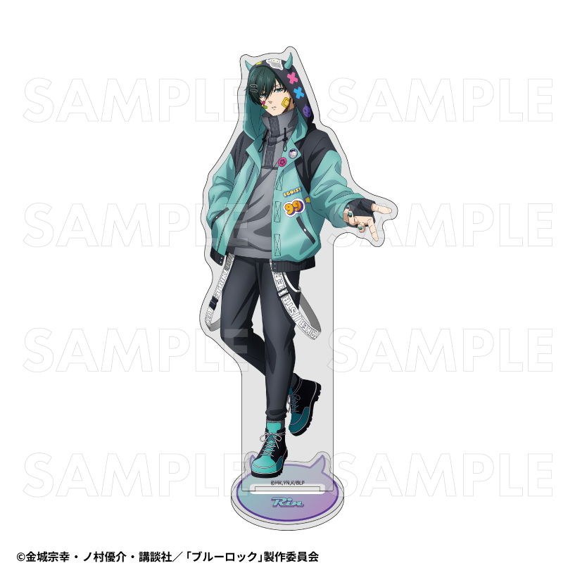【2025年8月下旬発売】TVアニメ『ブルーロック』 アクリルスタンド でびデコパーカー(全8種)